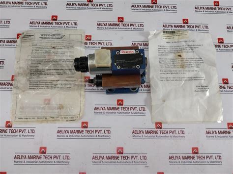 Rexroth R900709813 Two Stage Control Valve 24VDC 1.25A – Aeliya Marine Tech