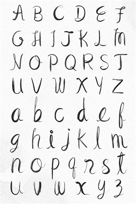 Image result for Script Alphabet