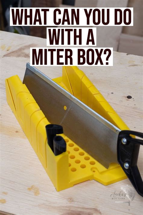 Image result for Miter Box Tutorial