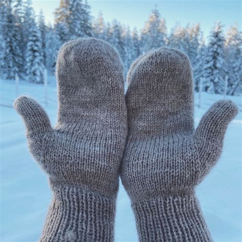 Image result for Basic Knitted Mitten Pattern