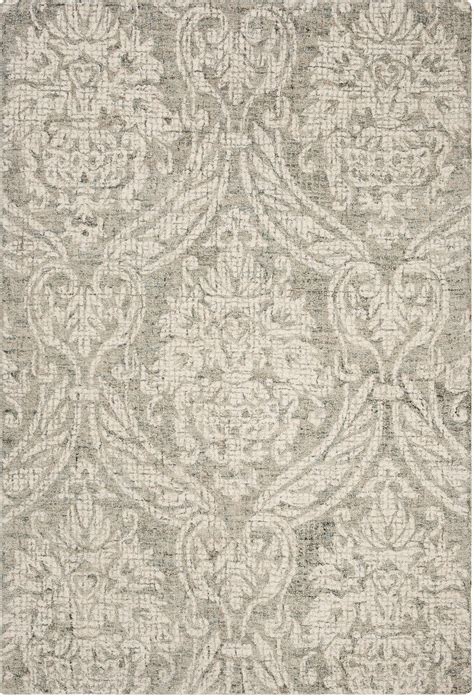 Abstract Hand Tufted Grey and Ivory 2'-3" x 4' Accent Rugs ABT204A-24 by Safavieh | 1StopBedrooms