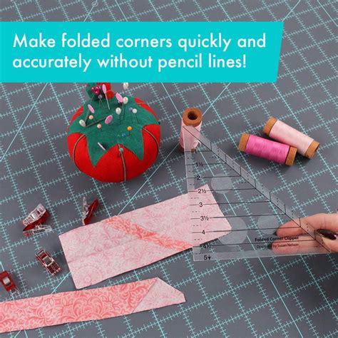 Image result for Folded Corner Clipper Ruler Tutorial
