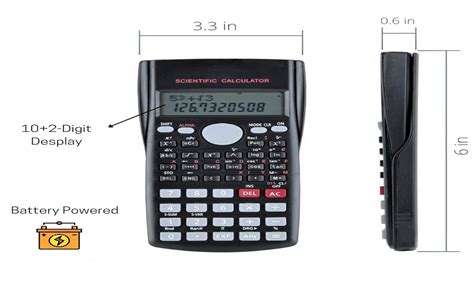 INSECTRA Scientific Calculator for Students, Engineers, Scientists ...