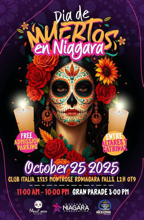 Day of the Dead in Niagara, Club Italia, Niagara Falls 2525 Montrose Rd ...