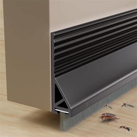 Amazon.com: 2 Pack Door Sweep for Bottom of Door with Brush,39 ...