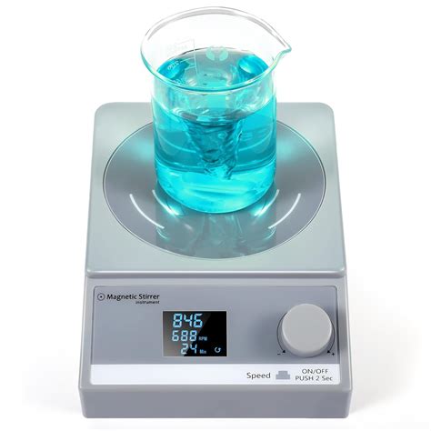 ANZESER Digital Magnetic Stirrer w/Timer, 100fl.oz Magnetic Stir Plate ...