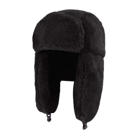 Snapklik.com : Warm Trapper Hat For Men Women Winter Cozy Plush Ushanka ...