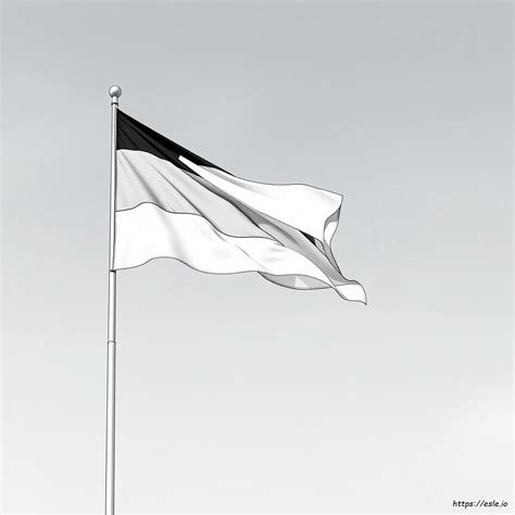 German Flag Colouring Page