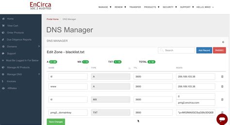 Using Your Handshake SLD domains in Namecheap, Porkbun, Encirca, Varo ...