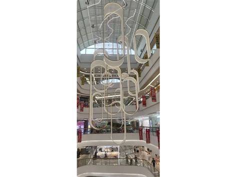 郑州商场美陈，中庭吊装，吊饰，郑州商业美陈设计施工 - 文化空间规划