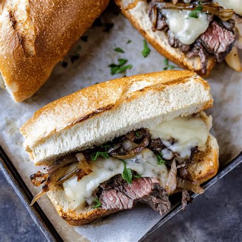 Irresistible Steak Sandwich with Garlic Herb Butter Delight