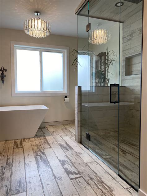 Wood Tile Bathroom Floor Bathroom Tiles: Creative Ideas From Our