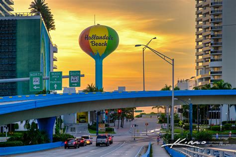 Sky High The Hallandale Beach Landmark at Sunrise | HDR Photography by ...