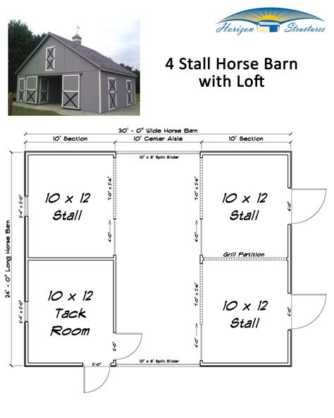 Modular Horse Barns | High Profile | Low Profile| Monitor Barns | Horse ...