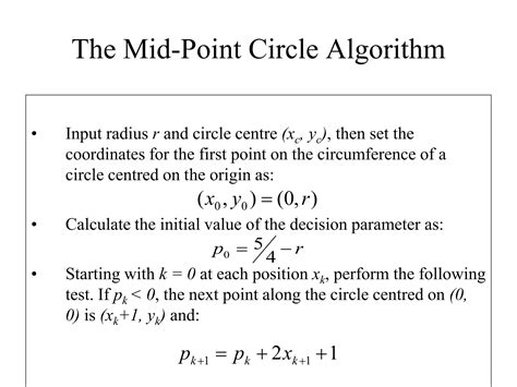 Image result for Problems of Midpoint Algorithm in Computer Graphics