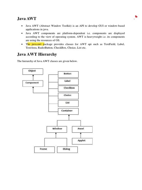Java AWT Complete Tutorial 的图像结果