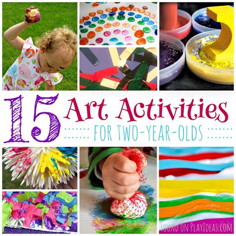 15 Easy Art Activities For 2-year-olds