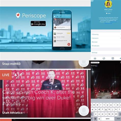 Image result for Live Periscope Example