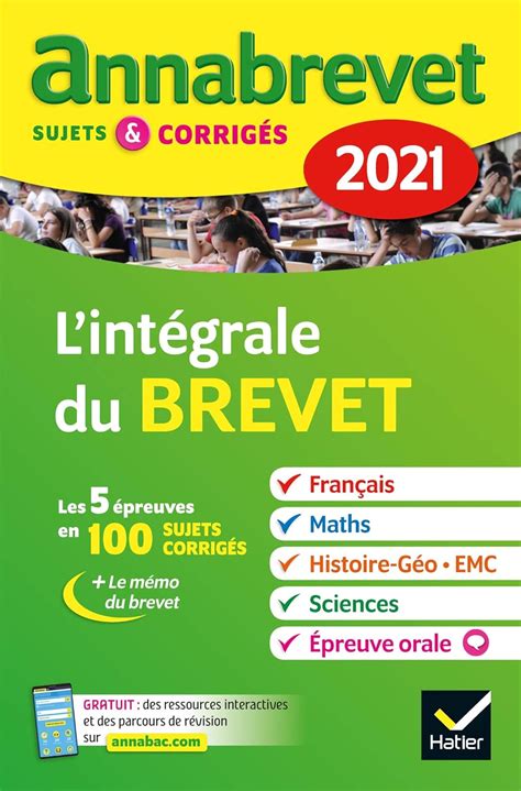 Amazon.in: Buy Annales du brevet annabrevet 2021 l'intégrale du brevet ...