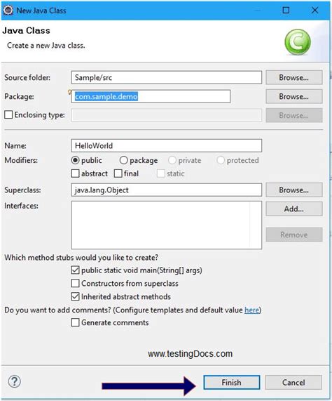 Image result for HelloWorld Program in Java Eclipse