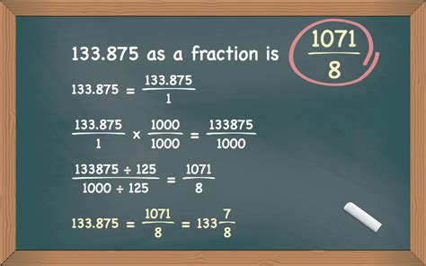 133.875 as a Fraction - Decimal to Fraction