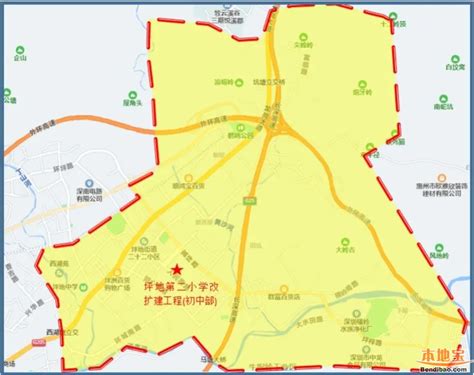 龙岗区2021年新建、改扩建学校学区划分方案- 深圳本地宝