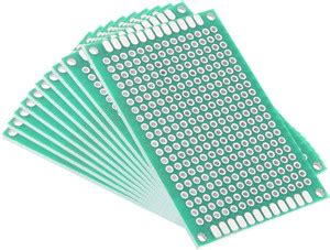 Aktronics 4x6cm Double Sided PCB Board Universal Printed Circuit Proto ...