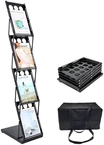 LEPOSE Magazine Holder, Newspaper Stand, Storage Rack for Home, book ...