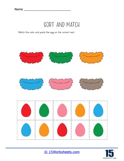 Color Match Worksheet 的图像结果