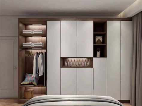 现代简约风格衣柜安装效果图分享，还有个半成品，呵呵-装修设计-广州房天下