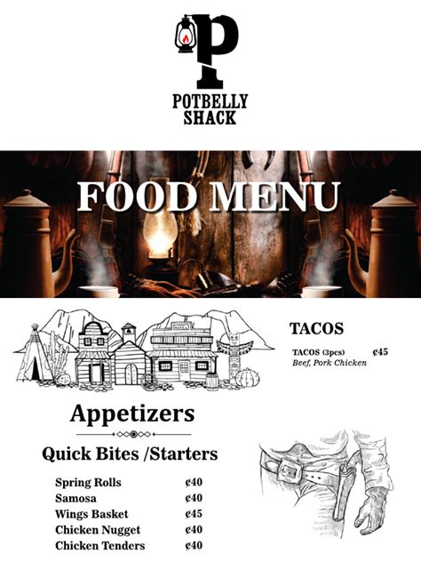 Potbelly Food Menu A5-1 | PDF