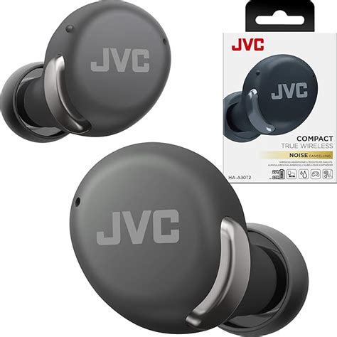 JVC New Compact True Wireless Headphones with Active Noise Cancelling ...
