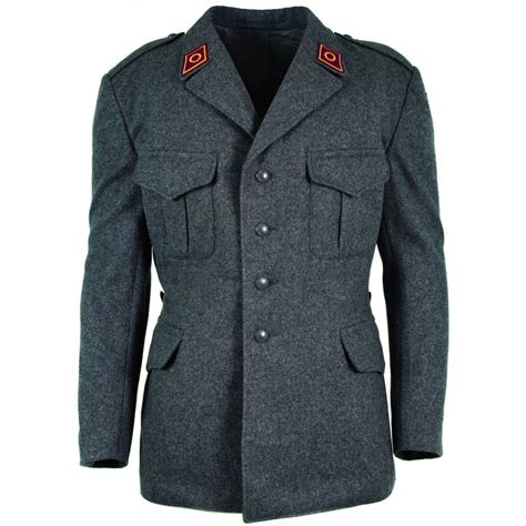 Military Surplus Wool Jacket Genuine Swiss army wool jacket - GoMilitar