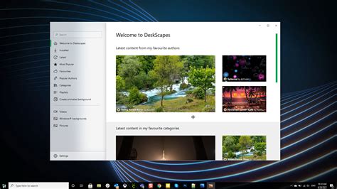 FileGets: DeskScapes Screenshot - DeskScapes is a program that allows ...