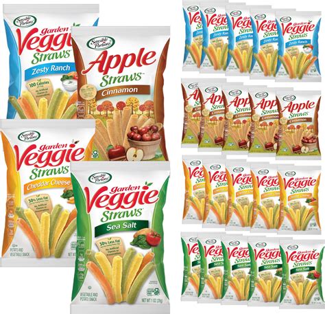 Amazon.com : Sensible Portions Veggie Straws Multi-Pack, Sea Salt ...