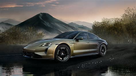 Inspirée par la précieuse pierre de jade : la Taycan Turbo S Celestial Jade - Porsche Newsroom CH