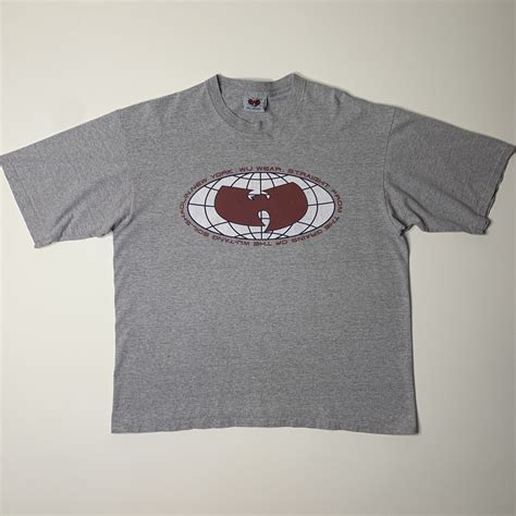 Camisa Vintage De Wu Tang Vintage Wu Wear Shirt 90er Wuwear Tshirt
