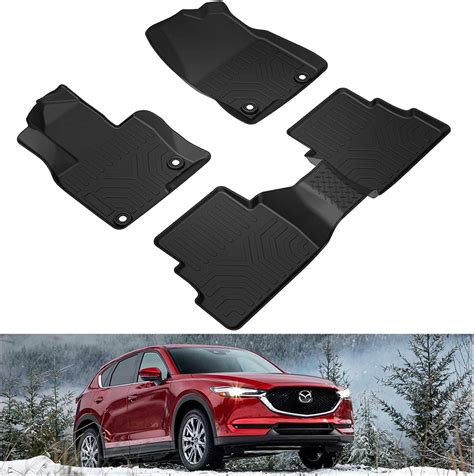 KIWI MASTER Floor Mats Compatible for 2017-2022 Mazda CX-5 All Weather ...