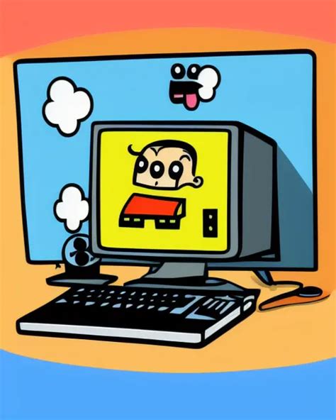 My Computer Cartoon 的图像结果
