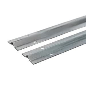 ALEKO VTRACK12FT 12 Feet Galvanized Gate V Track in 2 6 Foot Sections ...