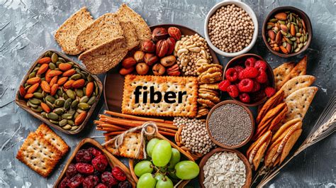 High-Fiber Snacks Platter for a Balanced Diet 46472242 Stock Photo at Vecteezy
