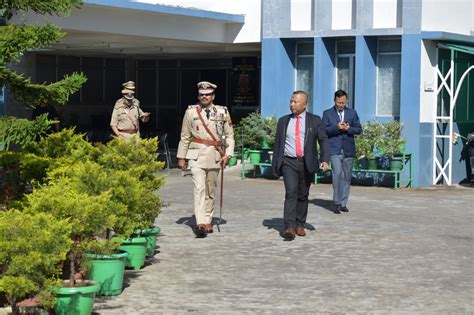 Flag Hosting Ceremony at Police Headquarters, Shillong on the occasion ...