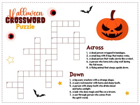 Large Print Easy Crossword Puzzles - 10 Free PDF Printables | Printablee