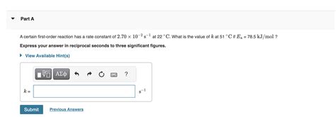 Image result for First Order Reaction Rate Equation
