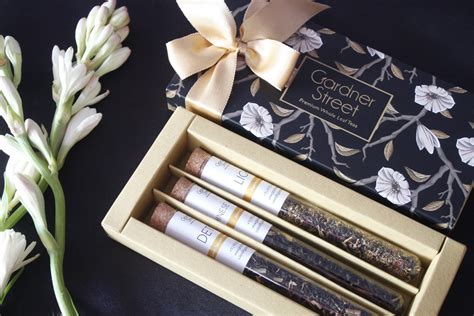 Triple Tea Treat Box -Gardner Street Corporate Gifts – The Gourmet Box