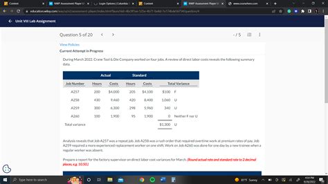 . Content X WP NWP Assessment Player UI x Login Options |... | Course Hero