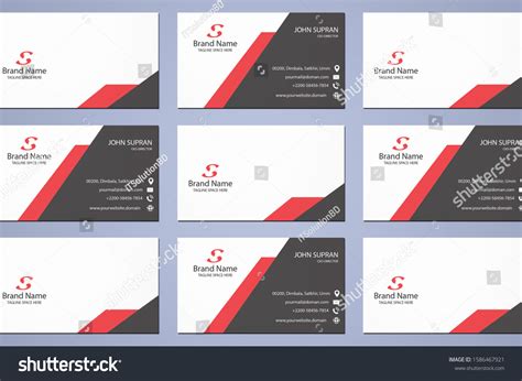 Corporate Business Card Design 的图像结果