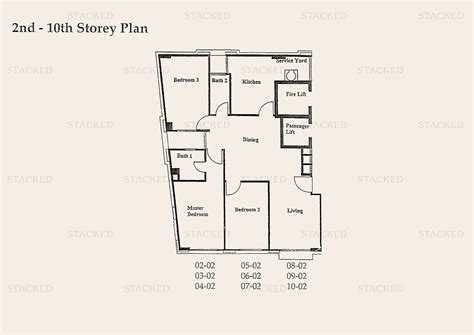 Stacked homes - New Court Singapore Condo Floor Plans, Images And ...