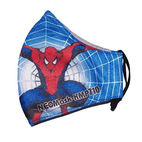 Neomask KMP for your child's health, polution mask Spider-Man Face Mask ...