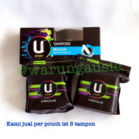 Jual Tampon U kotex SPORT / U kotex Tampons - REGULAR tampons SPORT 8 ...